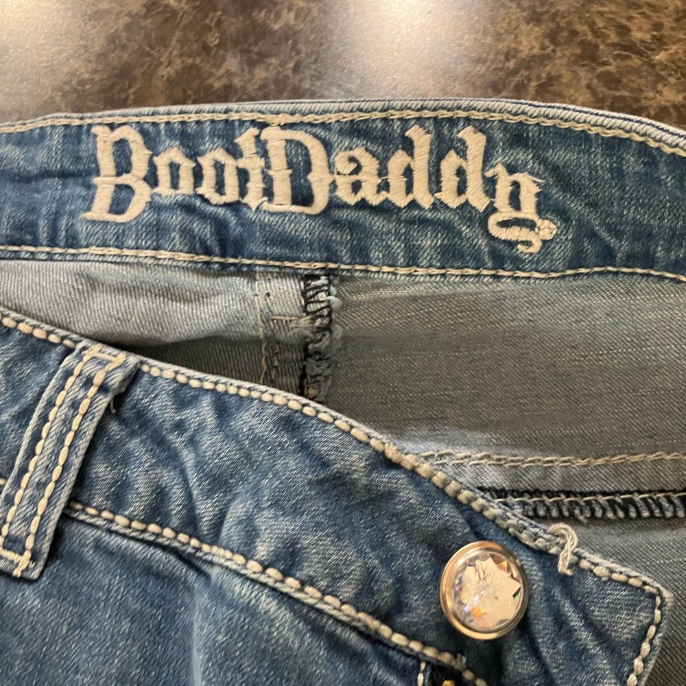 Light Blue Denim Jeans Boot Daddy Jeans